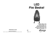 JBSYSTEMS LED FIRE BASKET Manual do proprietário