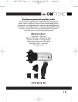 Clatronic HC 2595 Manual do proprietário