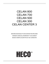 Heco CELAN 300 Manual do proprietário