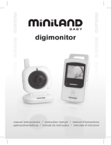 Miniland Baby DIGIMONITOR Manual do usuário