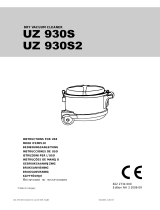 Nilfisk UZ 930S Manual do proprietário
