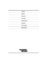 Black & Decker GX530 T8 Manual do usuário