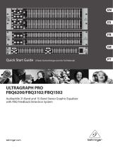 Behringer ULTRAGRAPH PRO FBQ1502 Guia rápido
