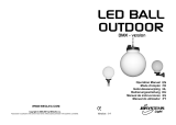 BEGLEC LED BALL OUTDOOR Manual do proprietário