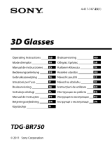 Sony TDG-BR750 Manual do usuário