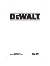 DeWalt DC 411 Manual do proprietário