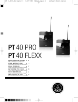 AKG PT 40 FLEXX Manual do proprietário