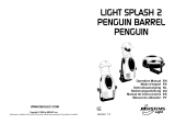 JBSYSTEMS LIGHT LIGHT SPLASH 2 PENGUIN Manual do proprietário