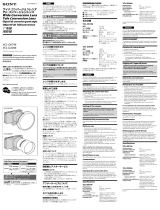 Sony VCL-D2046 Manual do proprietário
