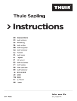 Thule Sapling Manual do proprietário