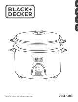 Black & Decker RC4500 Manual do usuário