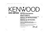 Kenwood KDC-MP222 Manual do usuário