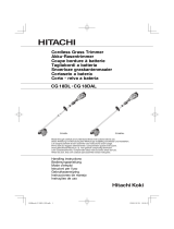Hitachi CG 18DAL Manual do usuário
