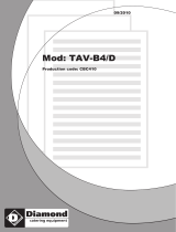 Diamond TAV-B4/D Manual do usuário