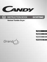 Candy GCV 570 NC Manual do proprietário
