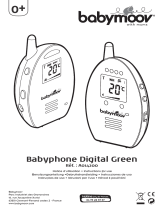 BABYMOOV BABYPHONE AUDIO GREEN DIGITAL Manual do proprietário