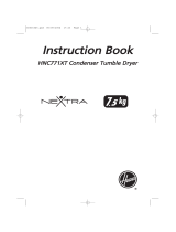 Hoover HNC 771 XT-SY Manual do usuário
