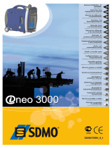 SDMO NEO 3000 2600W Manual do proprietário