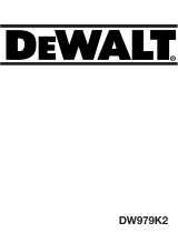 DeWalt DW979 Manual do usuário