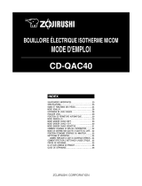 Zojirushi CD-QAC40 Manual do proprietário