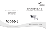 Grandstream GXV3674 v2 series Guia rápido