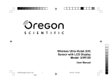 Oregon Scientific UVR138 Manual do usuário