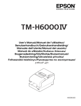Epson TM-H6000IV with Validation Manual do usuário