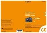 Sony DSLR-A100H Instruções de operação
