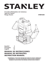 Stanley STRR1200 Manual do usuário