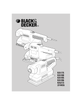 Black & Decker KA273 Manual do usuário
