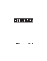 DeWalt DW087K Manual do usuário