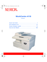 Xerox WORKCENTRE 4118 Manual do proprietário