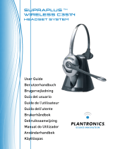 Plantronics SUPRAPLUS WIRELESS CS351N Manual do proprietário