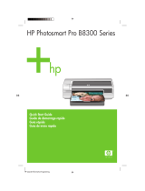 HP Photosmart Pro B8300 Printer series Guia rápido