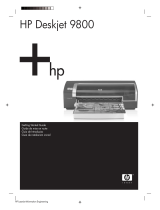HP Deskjet 9800 Printer series Guia de instalação