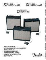 Fender Hot Rod Deluxe & DeVille III Manual do proprietário