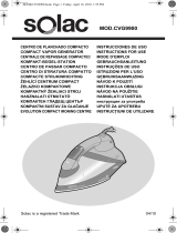 Solac Evolution Manual do proprietário