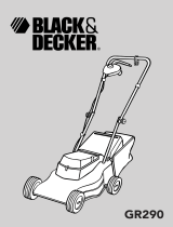 Black & Decker GR290 Manual do proprietário