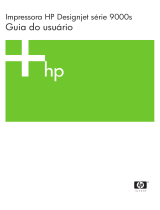 HP DesignJet 9000s Printer series Guia de usuario