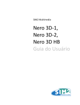 Sim2 Nero 3D-1/Nero 3D-2 Manual do usuário