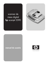 HP Scanjet 5590 Digital Flatbed Scanner series Manual do usuário