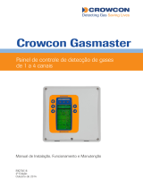 Crowcon Gasmaster Manual do usuário