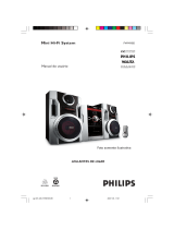 Philips FWM185/BK Manual do usuário