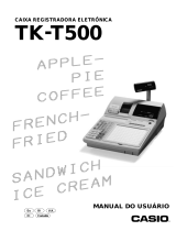 Casio TK-T500 Manual do usuário