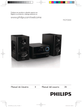 Philips MCM3000/78 Manual do usuário