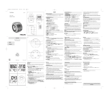 Philips AJ3600/78 Manual do usuário