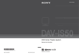 Sony DAV-IS50 Instruções de operação