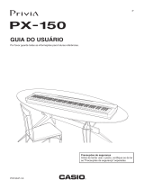 Casio PX-150 Manual do usuário