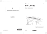 Casio PX-A100RD, PX-A100BE Manual do usuário