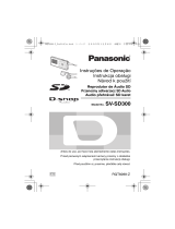 Panasonic SVSD300 Manual do proprietário